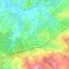 Mapa topográfico Avricourt, altitude, relevo
