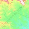 Mapa topográfico Ouricuri, altitude, relevo