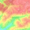 Mapa topográfico Vigneux-Hocquet, altitude, relevo