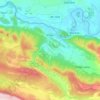 Mapa topográfico Frías, altitude, relevo