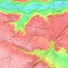 Mapa topográfico 91940, altitude, relevo
