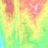 Mapa topográfico Watervale, altitude, relevo