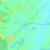 Mapa topográfico Umirim, altitude, relevo