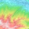 Mapa topográfico San Giorio di Susa, altitude, relevo