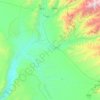 Mapa topográfico Linhas e geoglifos de Nasca e Palpa, altitude, relevo