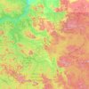 Mapa topográfico Trairão, altitude, relevo