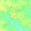 Mapa topográfico Knox City, altitude, relevo