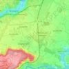 Mapa topográfico 91630, altitude, relevo