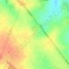 Mapa topográfico Wibtoft CP, altitude, relevo