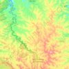Mapa topográfico Pranchita, altitude, relevo