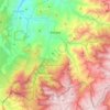 Mapa topográfico Encino, altitude, relevo