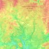 Mapa topográfico 29633, altitude, relevo