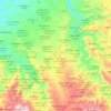 Mapa topográfico Hilala هلالة, altitude, relevo