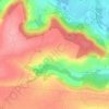 Mapa topográfico Cerseuil, altitude, relevo