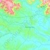 Mapa topográfico Restinga Sêca, altitude, relevo