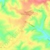 Mapa topográfico Villers-le-Sec, altitude, relevo