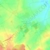 Mapa topográfico Givenchy-le-Noble, altitude, relevo