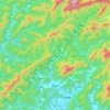 Mapa topográfico 新昌乡, altitude, relevo