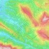 Mapa topográfico Plaisians, altitude, relevo
