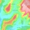 Mapa topográfico Coiffy-le-Bas, altitude, relevo