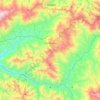 Mapa topográfico Catacocha, altitude, relevo