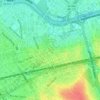 Mapa topográfico Belém, altitude, relevo