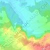 Mapa topográfico Glamondans, altitude, relevo