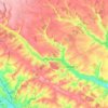 Mapa topográfico 60380, altitude, relevo