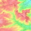 Mapa topográfico Coupelle-Vieille, altitude, relevo