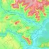 Mapa topográfico 60150, altitude, relevo