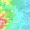 Mapa topográfico San-Giuliano, altitude, relevo