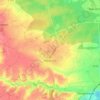 Mapa topográfico Weitbruch, altitude, relevo