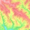 Mapa topográfico Saint-Georges-de-Noisné, altitude, relevo