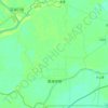 Mapa topográfico 南湖州镇, altitude, relevo