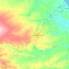 Mapa topográfico Pureza, altitude, relevo