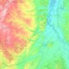 Mapa topográfico 03500, altitude, relevo