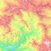 Mapa topográfico Thoche, altitude, relevo