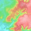 Mapa topográfico Saint-Crépin-aux-Bois, altitude, relevo