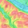 Mapa topográfico Mount Washington, altitude, relevo