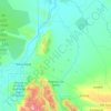 Mapa topográfico Itaguaçu da Bahia, altitude, relevo