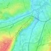 Mapa topográfico Kapellenberg, altitude, relevo