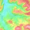 Mapa topográfico Urville, altitude, relevo