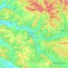 Mapa topográfico Feldstein, altitude, relevo
