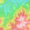 Mapa topográfico 66820, altitude, relevo