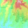 Mapa topográfico Whian Whian, altitude, relevo