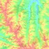 Mapa topográfico Bassoues, altitude, relevo