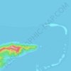 Mapa topográfico Anatonu, altitude, relevo
