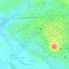 Mapa topográfico Santo André, altitude, relevo