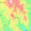 Mapa topográfico 塔加, altitude, relevo
