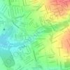 Mapa topográfico Doutor Albuquerque, altitude, relevo